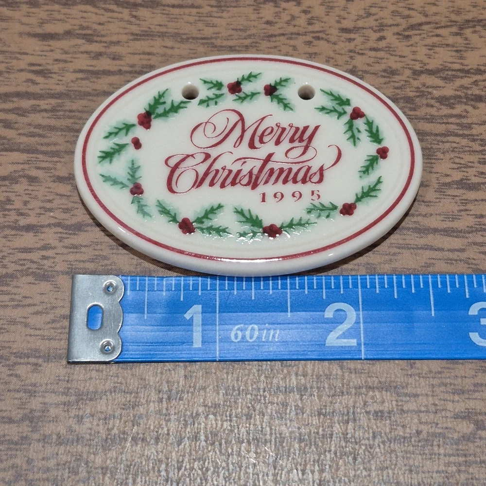 New! 1995 Longaberger Christmas Tie On